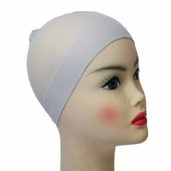 WIG STOCKING CAP GRAY