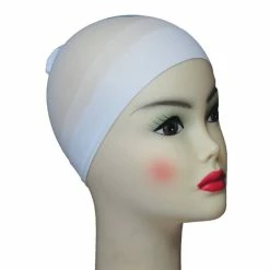 WIG STOCKING CAP WHITE