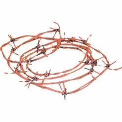 RUSTY BARB WIRE