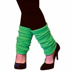 LEG WARMERS ADULT NEON GREEN