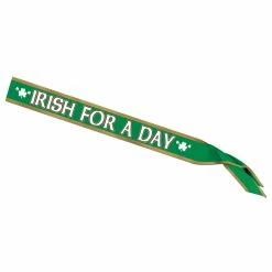 IRISH FOR A DAY SATIN SASH