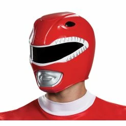 RED RANGER ADULT HELMET