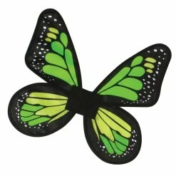 WINGS BUTTERFLY SATIN CH GREEN
