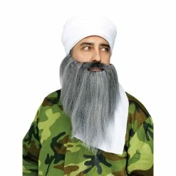 TURBAN BEARD INSTANT COSTUME