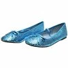 FLAT BALLET GLITTER CH BU MED