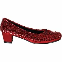 SHOE SEQUIN RD CHILD SM
