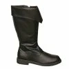 BOOT PIRATE BLACK MEN LG
