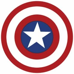 CAPT AMERICA 6 INCH SHIELD