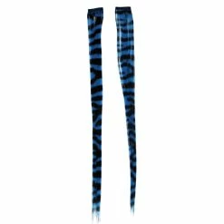 HAIR EXTENSION TURQUOISE ZEBRA