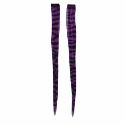 HAIR EXTENSION PURPLE ZEBRA
