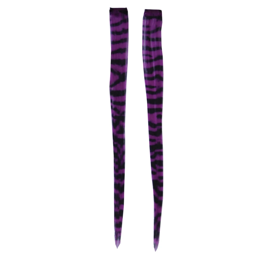 HAIR EXTENSION PURPLE ZEBRA