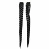 HAIR EXTENSION BLACK WHITE