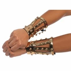 WARRIOR ARM CUFFS CHROME VINYL